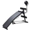 Home Incline Curved Adjustable Workout Fitness Sit Up Bench