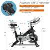 Professionals 40 Lbs Flywheel Exercise Stationary Cycling Bike