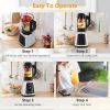 Professional Countertop Blender 8-in-1 Smoothie Soup Blender with Timer