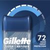 Gillette Clear Gel Mens Antiperspirant Deodorant;  Wild Rain;  3.8 oz