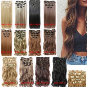 Braiding Human Hair Extension Sets Synthetic Wig (Option: WIG7005)